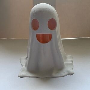 White Ghost Halloween Ornament